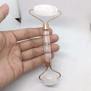 Custom Logo Whitening Face <b>Roller</b> 100% Natural <b>Jade</b> Stone Eye Massager White <b>Jade</b> <b>Roller</b> Package Face Lift Skin - Product Image 6