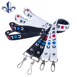 Promotional Custom Neck Strap Lanyard Polyester Lanyards for Id Badges