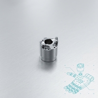 Support intermédiaire pour articulation du doigt J-3, stabilisateur de couple pour la partie intermédiaire du doigt, articulation robotique efficace, main bionique polie miroir pour projets