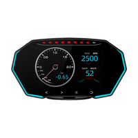 2022 Auto électronique design moderne HUD F11 voiture OBD2 jauge Hud tpms affichage OBD2 multi-interface smart Gauge