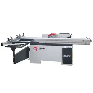 MJ6128G mdf production line woodworking sliding table saw made in China sliding table saw