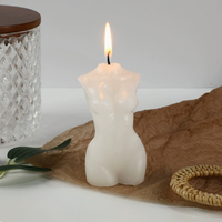 Bougie parfumée créative Lovsens, bougie en forme de mannequin réaliste, ornement décoratif, accessoires de photographie