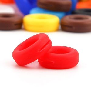 Embouts d'oreille antidérapants en silicone, cercle 3-10 mm, pour lunettes, sport, études, travail, mode, couvre-lunettes colorés - Product Image 4