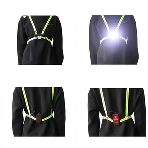 Siêu Sáng Chạy Ánh Sáng 4 <span class=keywords><strong>LED</strong></span> Đêm Đi Bộ Đường Dài Ánh Sáng USB Có Thể Sạc Lại Có Thể Điều Chỉnh Ánh Sáng An Toàn Cho Ngoài Trời Chạy Đi Bộ Đường Dài - Product Image 5