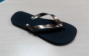<span class=keywords><strong>Ciabatte</strong></span> da Hotel Nere Personalizzate, Infradito da Interno Unisex, Sandali da <span class=keywords><strong>Piscina</strong></span> - Product Image 3