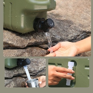 Grifo desmontable multifuncional de doble manija, tanque de agua para acampar, para emergencias, tanque de agua de gran capacidad para acampar - Product Image 6