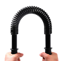 Barre de torsion Power Twister pour exercices du haut du corps - Appareil portable et durable en TPR + ressort, poids réglable 20-60 kg, utilisation à domicile et en salle de sport, toutes saisons