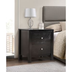 Mesita de noche Negra elegante DB, mesita de noche de hierro antigua moderna de mediados de siglo para apartamento, dormitorio, baño, uso en Hospital - Product Image 5