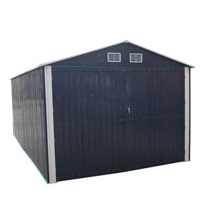 Casa de almacenamiento de Patio de Metal fácilmente ensamblada, gran patio trasero Popular, edificios de césped, muebles de jardín, cobertizo de almacenamiento al aire libre - Product Image 3