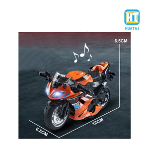 1 16 3 couleurs paquet mixte moto de course jouets moulés sous pression alliage acrylique cadre zinc métal modèle de voiture retour moto - Product Image 3