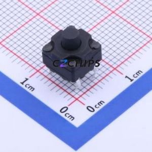 K2-1843DP-I4SW-02 Tactile Switch Through hole Component (THT) Switch 2.5N Through Hole 8mm 8mm - Product Image 1