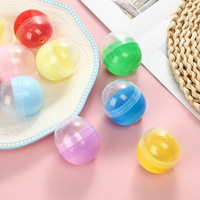 Capsules creuses ovales en plastique translucide pour jouets, type boîte mystère, avec ouverture supérieure, conditionnées en boîte, fabriquées au Zhejiang, pour enfants