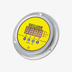 디지털 디스플레이 스테인레스 스틸 가스 펌프 압축기 컨트롤러 압력 스위치 고정밀 0.5% FS 다중 전압 호환성 - Product Image 4