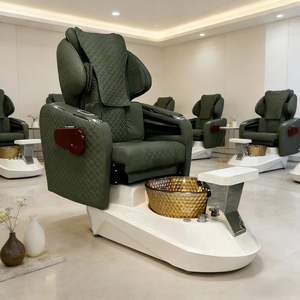 Electric foot massage chair beauty salon spa salon eyelash and nail care massage foot bath sofa chair foot care sofa YY - Product Image 4