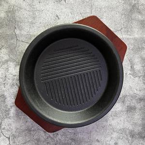 Commercial Cast Iron Teppanyaki <strong>Grill</strong> <strong>Pan</strong> for Restaurant Kitchen Baking &amp; <strong>Frying</strong> - Product Image 1