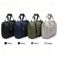 Sacs de sport imperméables noirs avec fermeture éclair, sacs de voyage pour la gym, la nuit, le week-end, sacs de rangement professionnels pour l'extérieur