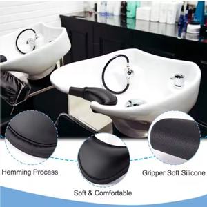Oreiller de lavage de cheveux en silicone pour salon de coiffure, nouveau design 2025, pour lavabo de spa capillaire - Product Image 5
