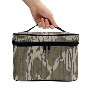 Sac de toilette personnalisé avec logo, trousse de maquillage avec fermeture éclair, grande capacité pour femmes, sac de voyage avec poignée, organiseur de rangement pour articles de toilette - Product Image 4