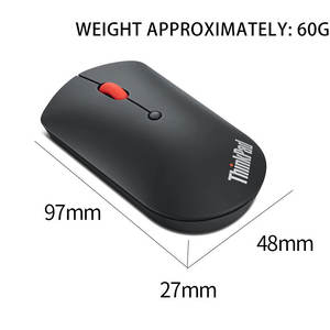 <span class=keywords><strong>Souris</strong></span> <span class=keywords><strong>sans</strong></span> <span class=keywords><strong>fil</strong></span> pour ThinkPad 4Y50X88822, <span class=keywords><strong>souris</strong></span> laser <span class=keywords><strong>ergonomique</strong></span> noire pour ordinateur portable, rétroéclairée, pour les deux mains - Product Image 5