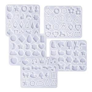 Molde de Silicona Geométrico Pequeño para Decoración Colgante, Joyería de Resina Artesanal, Corazón, <span class=keywords><strong>Estrella</strong></span>, Pendientes, Colgante para Espacios Pequeños - Product Image 5