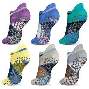 Unisex di alta qualità spugna imbottita presa calcio calze Logo personalizzato <span class=keywords><strong>pantaloncini</strong></span> alla caviglia per l'estate e l'inverno Yoga Anti-Slip Crew Design - Product Image 1