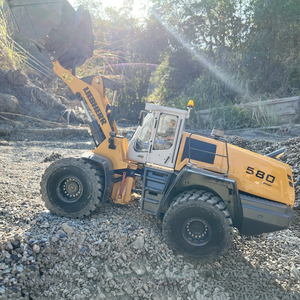 1/14 रिमोट कंट्रोल हाइड्रोलिक लोडर ट्रैक लोडर ट्रैक लोडर धातु मॉडल लाइट साउंड सिस्टम आरटीसी कारों 580 लोडर के लिए शामिल - Product Image 6