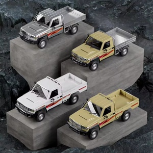 SJY-SG1406 1:14 Scale Off Road 15km/h Classic RC Pickup Truck LC79 <b>Vintage</b> Vehicle Remote Control Vehicle <b>Car</b> <b>Model</b> 1/14 - Product Image 5