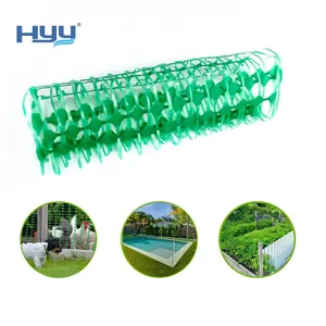 HDPE Plastic Construction Site Security Barrier Fencing Mesh Fence Warning Net