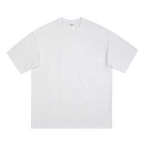 <b>High</b> Quality 100% Cotton Heavy Weight Luxury <b>Tshirt</b> Unisex Custom Print Logo Boxy Fit Blank T Shirt Oversize Men's T-shirt - Product Image 6