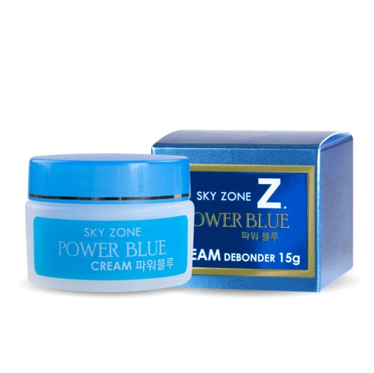 Korea High Quality Top Factory Eyelash Sky Zone Cream Debonder Remover Blue Customized Logo Package Original