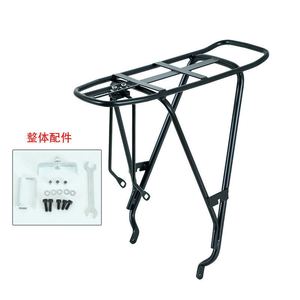 Portaequipajes trasero para bicicleta de 26 a 27,5 pulgadas, soporte de superficie metálico duradero para bicicleta de montaña, accesorio para portaequipajes - Product Image 2