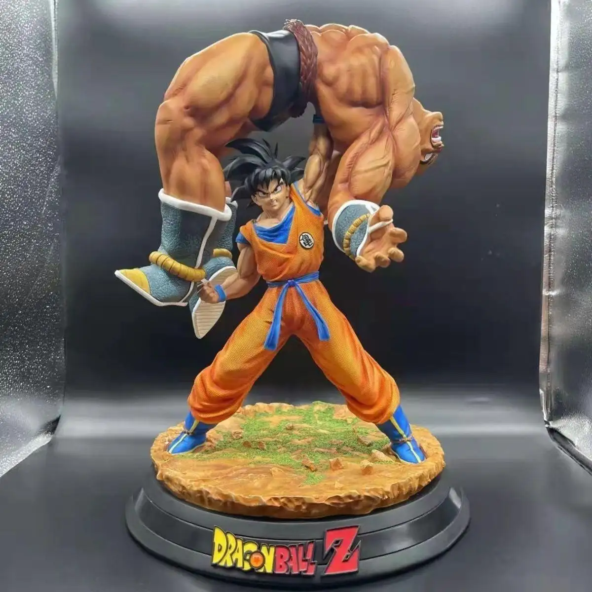 Botu - Estátua de anime em resina para Goku, modelo 3D de argila personalizada com 7 bolas de dragão, figura de bolas de dragão e vegetais, desenho feito sob medida