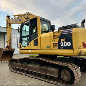 Excavatrice Komatsu PC200LC d'occasion, 20 tonnes, excavatrice hydraulique sur chenilles japonaise, matériel de construction, équipement lourd à vendre - Product Image 1