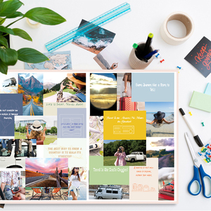 Kit Personalizzato per Vision Board 2026, Accessori di Qualità, Clip Art e Riviste per Creare Tableroni dei Sogni per Adulti, <span class=keywords><strong>Libro</strong></span> per Collage Visivi - Product Image 3