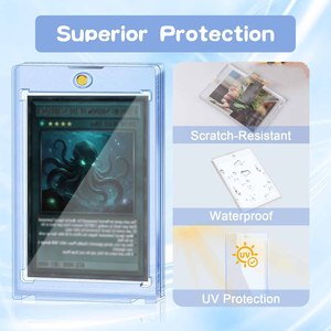 กล่องใส่การ์ดสะสมแบบแม่เหล็ก NOVISON Custom One-Touch สำหรับกีฬาหลายประเภท (เบสบอล ฮอกกี้) วัสดุใสพิเศษ โลโก้และขนาดสามารถกำหนดเองได้ - Product Image 4