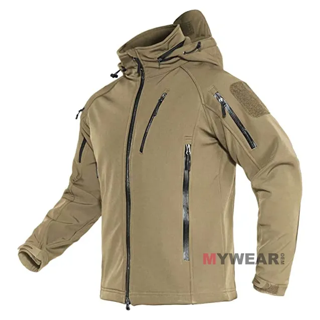 tactical jacket softshell custom design high quality waterproof windproof breathable coat