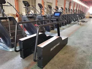 EM Fitness Komersial Gym Dalam Ruangan Membuat Gelombang Mekanik Mesin Berselancar Kebugaran