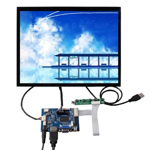 12.1inch 1024x768 20pin LCD hiển thị với bảng điều khiển cảm ứng điện dung bảng điều khiển màn hình LCD Cáp màn hình cảm ứng điện dung LVDS - Product Image 2