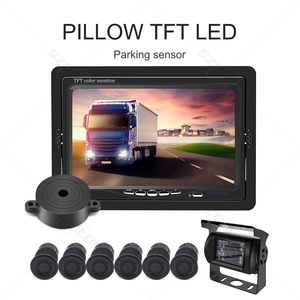 HD 7 inch màn hình không dây xe buýt van xe tải RV xe 4 <span class=keywords><strong>6</strong></span> 8 cảm biến xe tải cảm biến đậu xe - Product Image 2