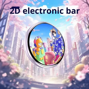 กล่องของขวัญ E87 Gift Beambox HD IPS หน้าจอสัมผัส AI Dynamic Electronic Badge ความละเอียด 360x360 แบตเตอรี่ใช้งานได้ 8-16 ชั่วโมง-Nikko Kawaii Smart Tech - Product Image 6