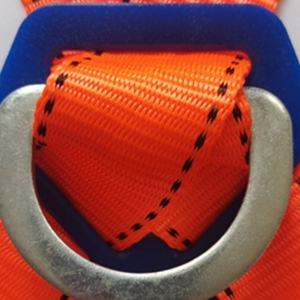 Ceinture de sécurité antichute à trois points en polyester pour chantier, avec double amortisseur dorsal - Product Image 6