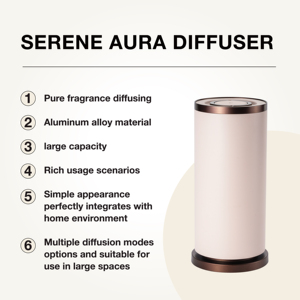 Diffuseur d'aromathérapie sans eau en gros d'usine Diffuseur de bureau en alliage d'aluminium sans eau pour une utilisation à la maison dans un grand espace - Product Image 2