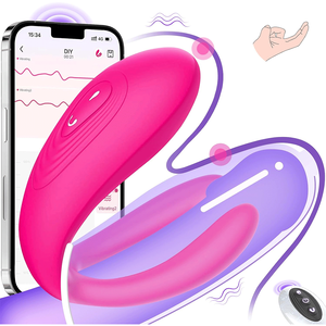 Produits pour adultes <span class=keywords><strong>en</strong></span> gros, masseur clitoridien et du point G 4 <span class=keywords><strong>en</strong></span> 1, vibrateur à commande à <span class=keywords><strong>distance</strong></span> portable via application, jouets pour adultes pour couples - Product Image 1