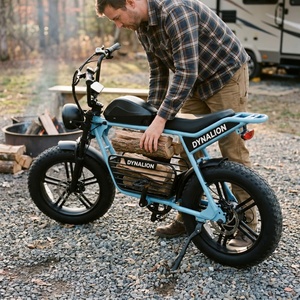 Vélo électrique tout-terrain robuste avec fourche à suspension avant, pédalier robuste pour les voyages en <span class=keywords><strong>camping</strong></span>-car et les excursions en plein air - Product Image 3