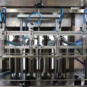 Production automatique de machine de remplissage de gelée de pétrole de pot de remplissage de liquide de jus d'huile de bouteille Lline - Product Image 4