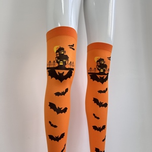 Halloween lễ hội Over-the-Knee BAT ma vớ cosplay trang phục bên phụ kiện với dài in vớ - Product Image 4