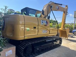 Used CAT 312GC Crawler Excavator 15 Ton Hydraulic Digger Earthmoving <b>Machine</b> for <b>Construction</b> Mining - Product Image 2