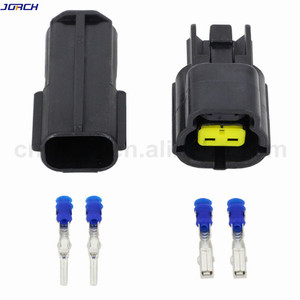 DJ70216Y-1.8-11自動車2穴2ピンヘッドランプ防水コネクタオスメスバットプラグハーネスDJ70216Y-1.8-21 174354-2 - Product Image 4