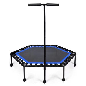 Mini <span class=keywords><strong>Trampolín</strong></span> <span class=keywords><strong>de</strong></span> Fitness para Interiores/Exteriores para Niños y Niñas con Mango <span class=keywords><strong>de</strong></span> Espuma Ajustable, Duradero y Seguro - Product Image 4