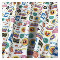 Tissu en sergé lourd en coton biologique à motif mignon imprimé numériquement pour vêtements de travail, sacs et jouets – Direct Usine